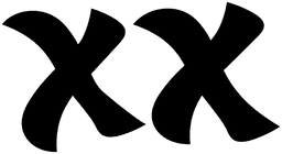 Waxx XX monogram